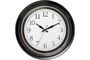 Silent 18-Inch Wall Clock: Timeless Beauty for Your Dwelling Place