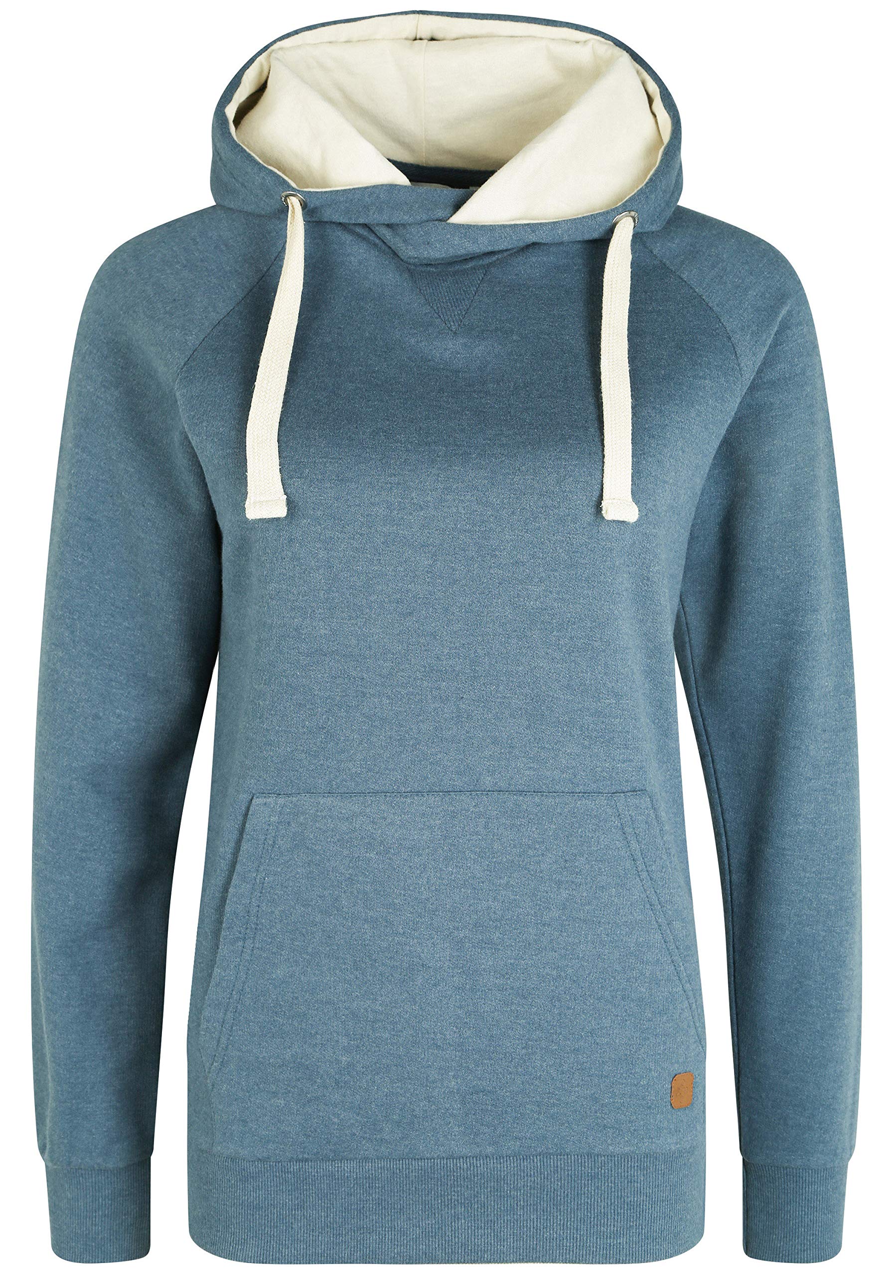 OXMO OXJulia Damen Kapuzenpullover Hoodie Pullover mit Kapuze Kordel Kängurutasche Baumwollmischung Regular fit