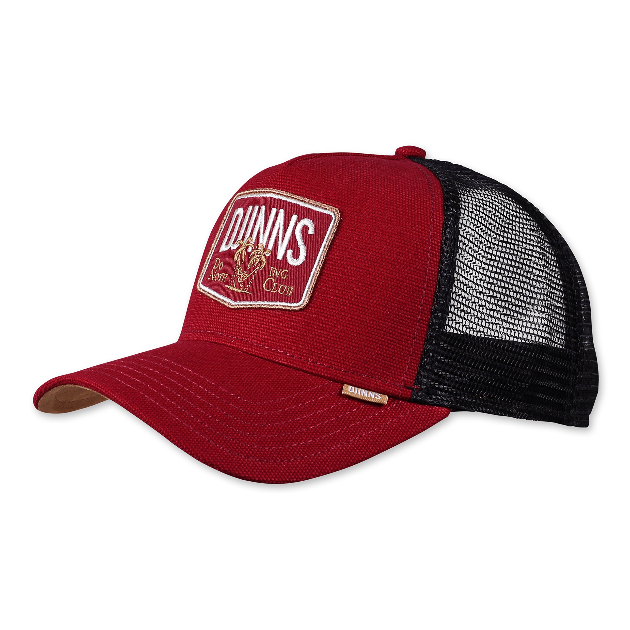 Djinns Men's Nothing Club Trucker Cap_sml Trucker Caps, Wine Red, One Size