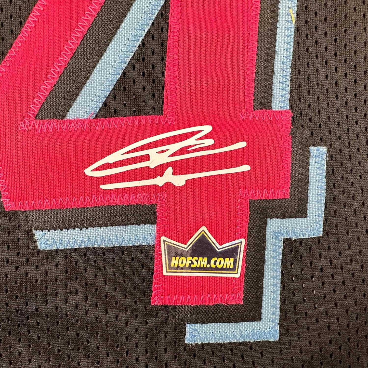 Facsimile Autographed Tyler Herro Miami Black Vice City Reprint Laser Auto Basketball Jersey Size Men's XL - Image 2