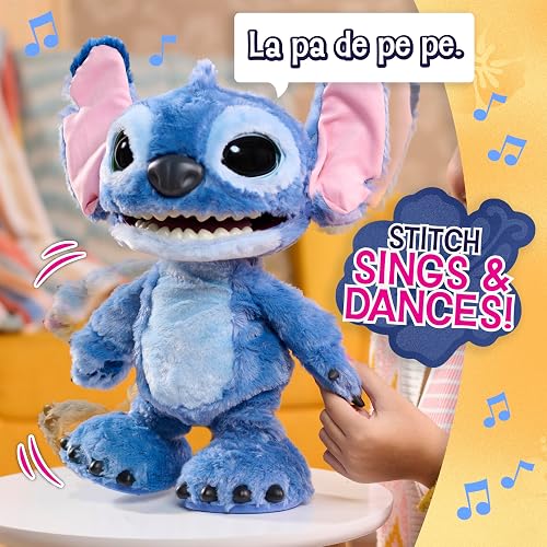 Just Play Ultimate Stitch Live Action Feature Plush - 6