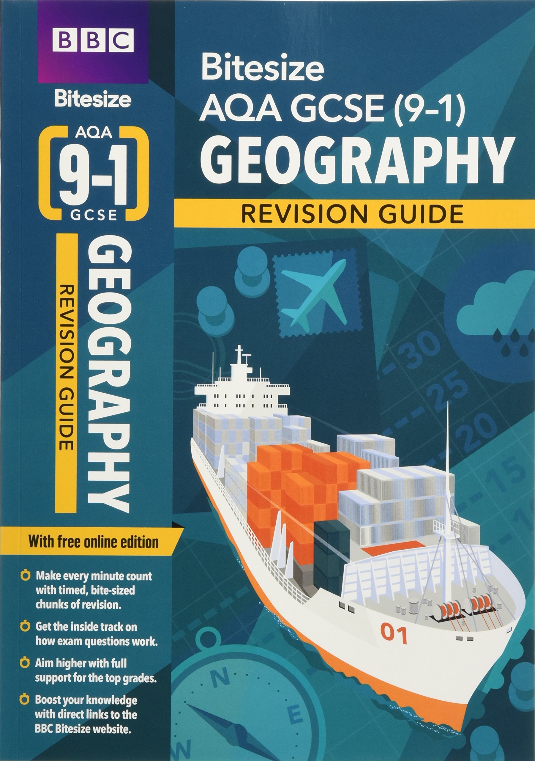 Buy BBC Bitesize AQA GCSE (91) Geography Revision Guide for home
