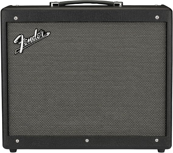Fender Mustang GTX100 Guitar Amplifier, 100-Watt Digital Modeling Combo Amp with 12 Celestion Speaker, Bluetooth, WiFi & 7-Button Footswitch, 200 Presets, | 12 Celestion G12fsd-100 Speaker, Bluetooth and WI-FI, 200 Presets, 7-Button Footswitch Included