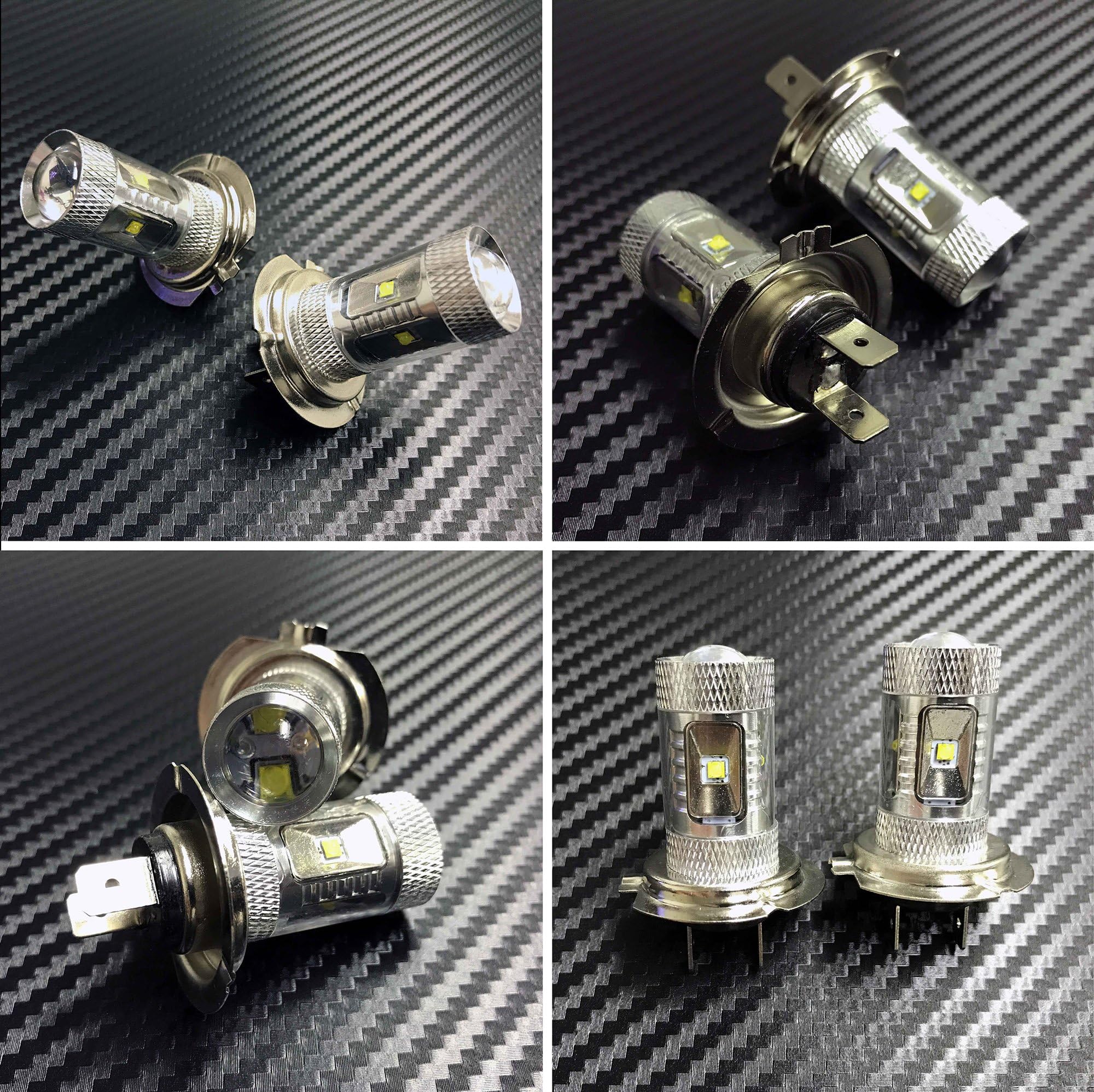 High Power HID LED Headlight H7 Bulb Lights for Honda CBR 600rr 1000rr 2003-2017