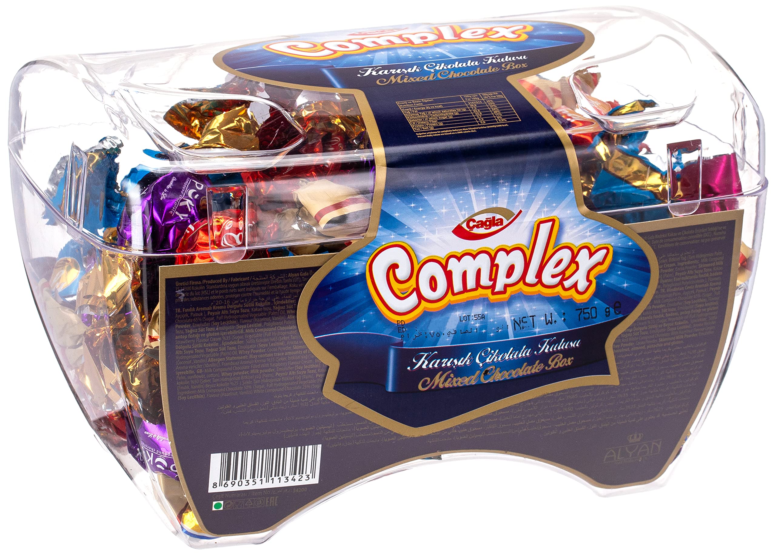 CaglaComplex Mixed Chocolate Box, 820 gm