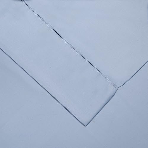 Pointehaven - Fundas de almohada de algodón Pima de 800 hilos, tamaño King, color azul