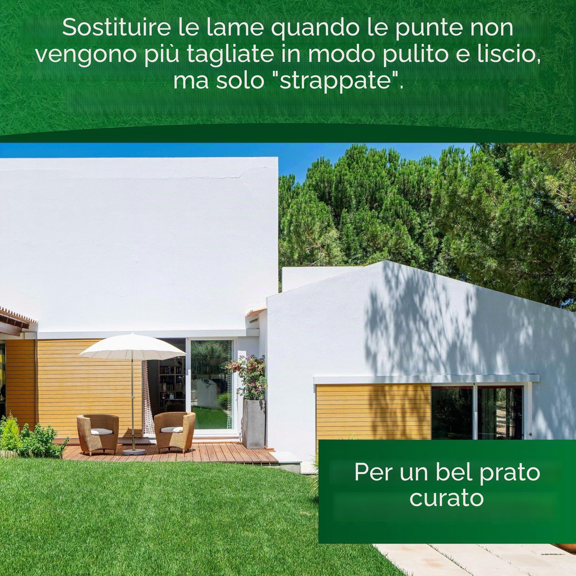 Genisys 30 Lame di Ricambio (LongLife - 0,75 mm) + 30 Viti di Fissaggio [DIN EN 50636 verificato] Compatibile con Honda ® Miimo ® 310 520 3000