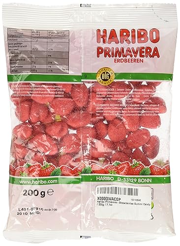 Miniatura 3 de Haribo Primavera-Fresas Gummi Candy 705oz