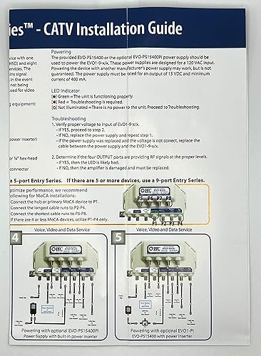 Miniatura 4 de C.P. Company PPC Evolution - Amplificador de señal con amplificador de 9 puertos