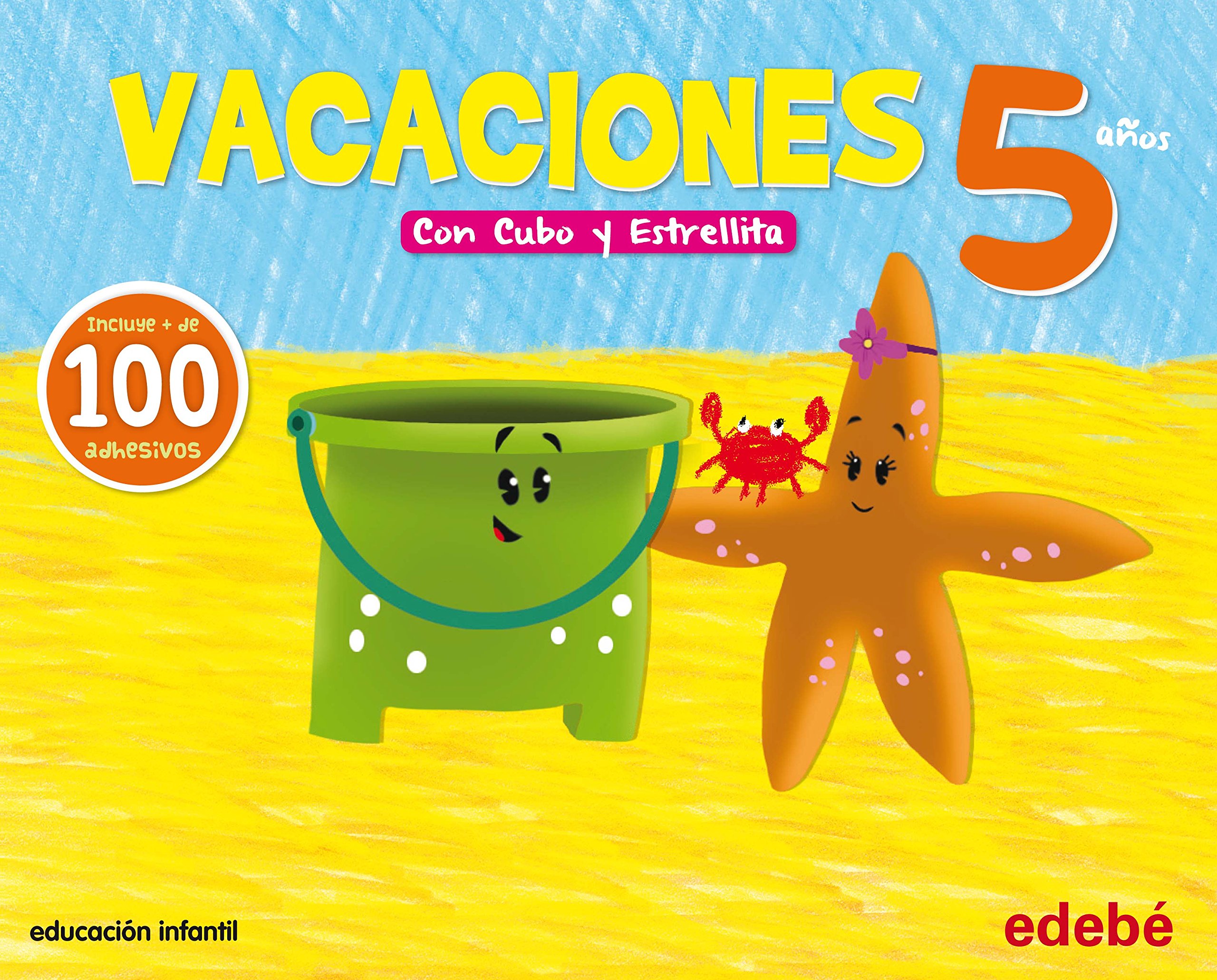 Vacaciones Con Cubo y Estrellita, Educación Infantil, 5 Años - 9788468302317