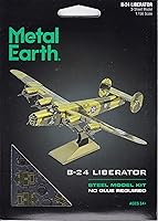 Vista 6 de Fascinations Metal Earth B-24 Liberator 3D Kit de modelo de metal