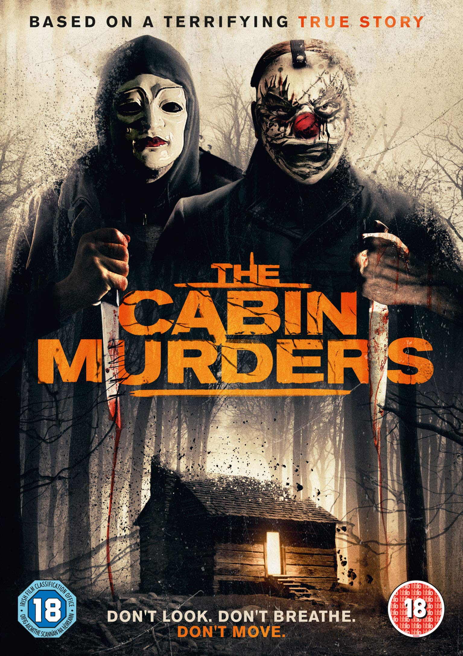 The Cabin Murders (DVD, 2020) New Sealed Copy With Slipcover. True Story Based.