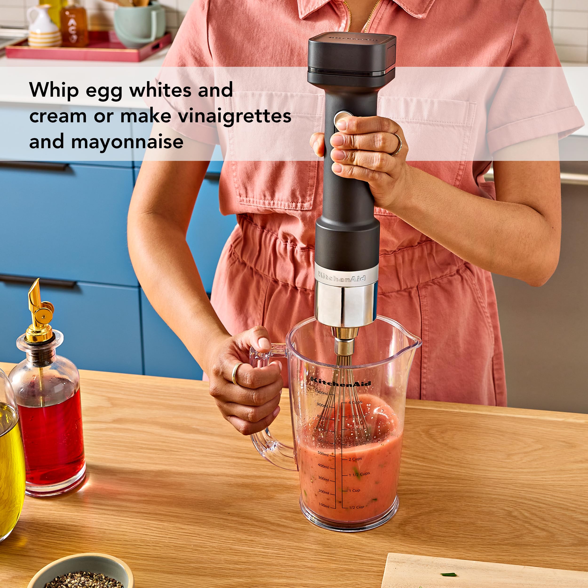 Amazon | KitchenAid Go コードレスハンドブレンダー アクセサリー付き