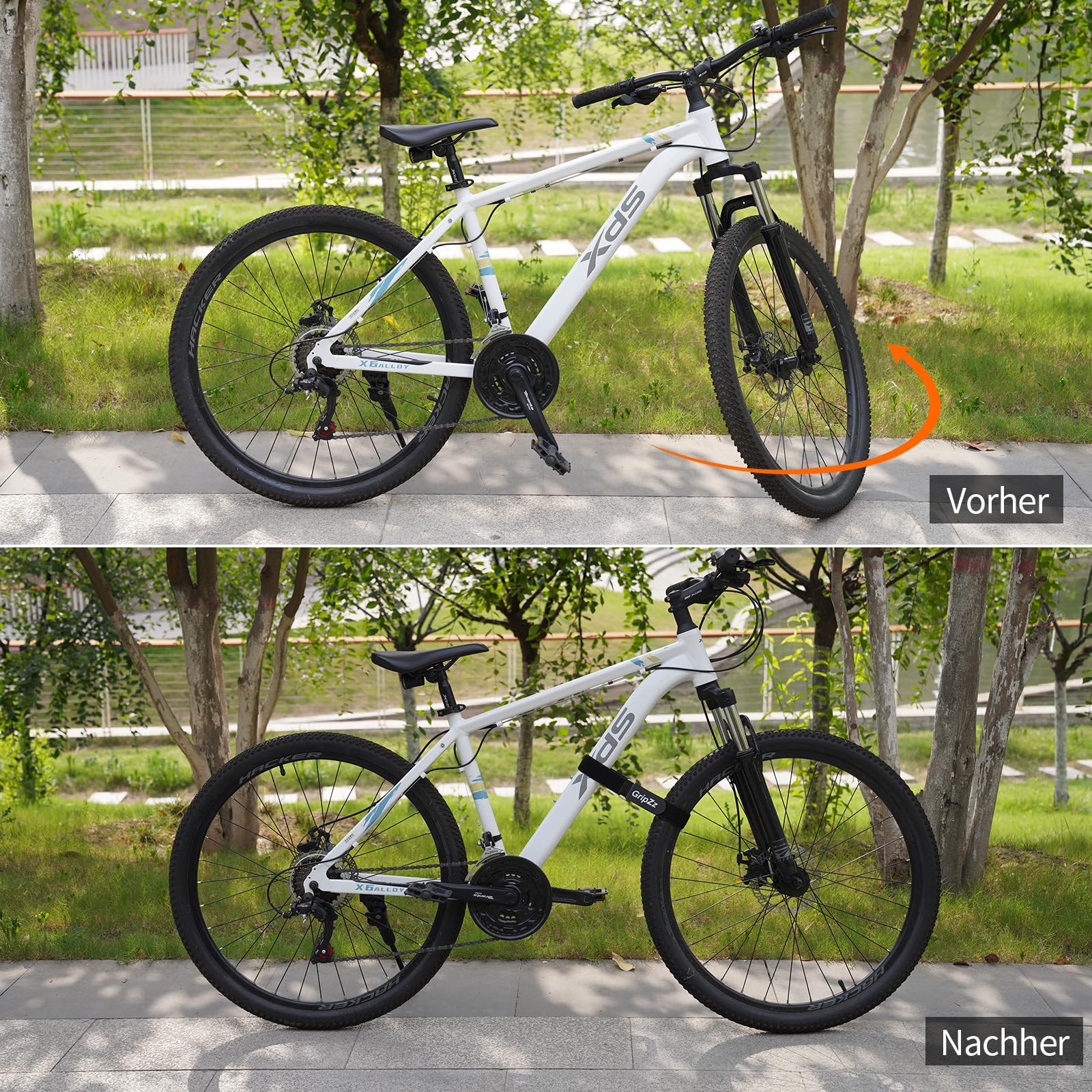 Pasy do Bagażnika Rowerowego 65 cm x 3,8 cm (2 sztuki), Regulowane pasy stabilizujące, do mocowania roweru na ścianie, transportu i przechowywania, idealne do kół, ramy i akcesoriów rowerowych