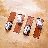 Vista 4 de Angelus Sellador de cuero satinado de 4 capas resistente a los arañazos, duradero, flexible y transparente, protección para zapatos de cuero