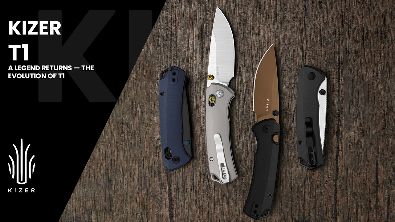 Amazon.com: Kizer T1 EDC Pocket Knife, 3.2
