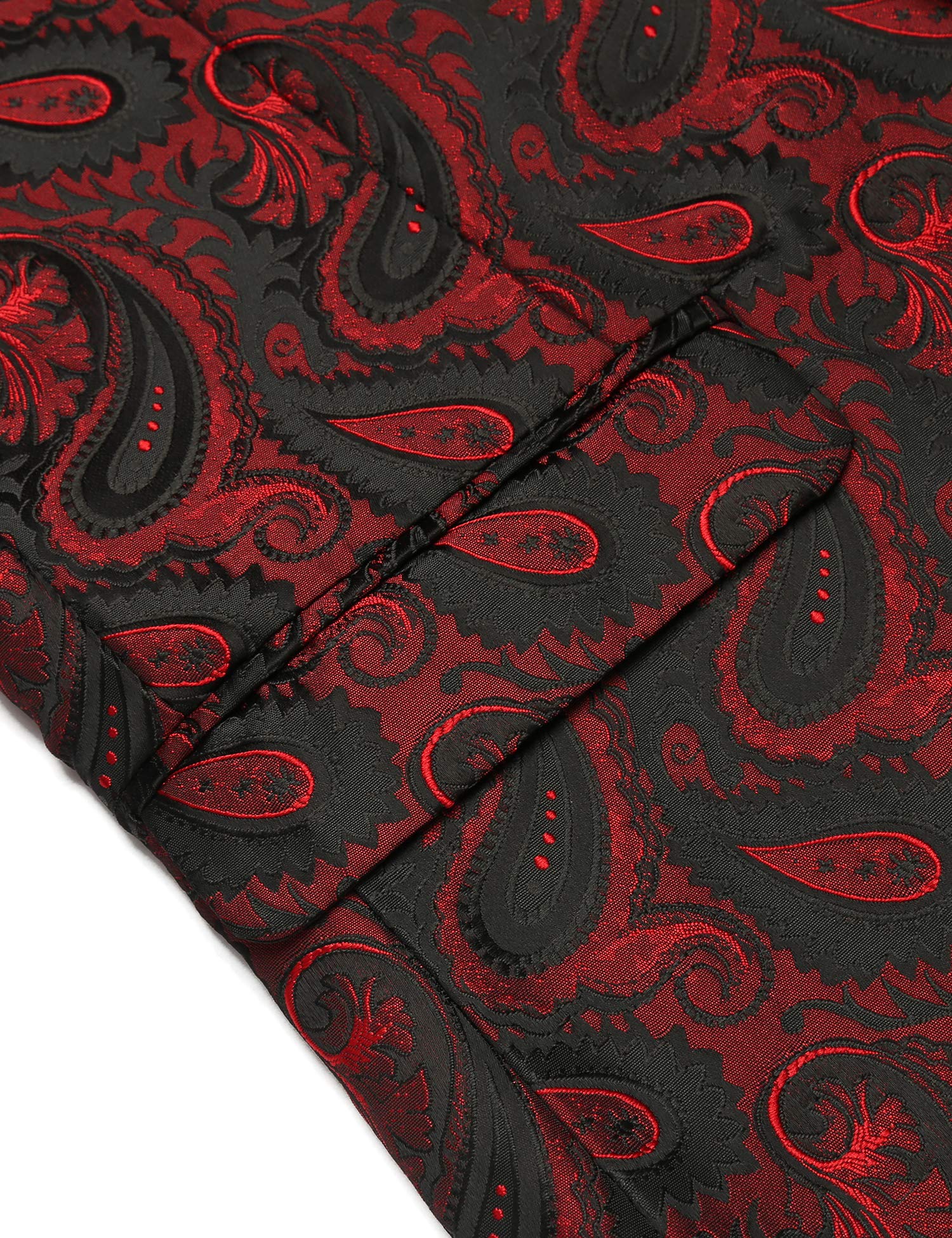 COOFANDY Blazer casual para hombre, chaqueta de cachemira, traje retro jacquard con estampado floral, esmoquin con un botón, abrigos elegantes, chaqueta elegante para cenar