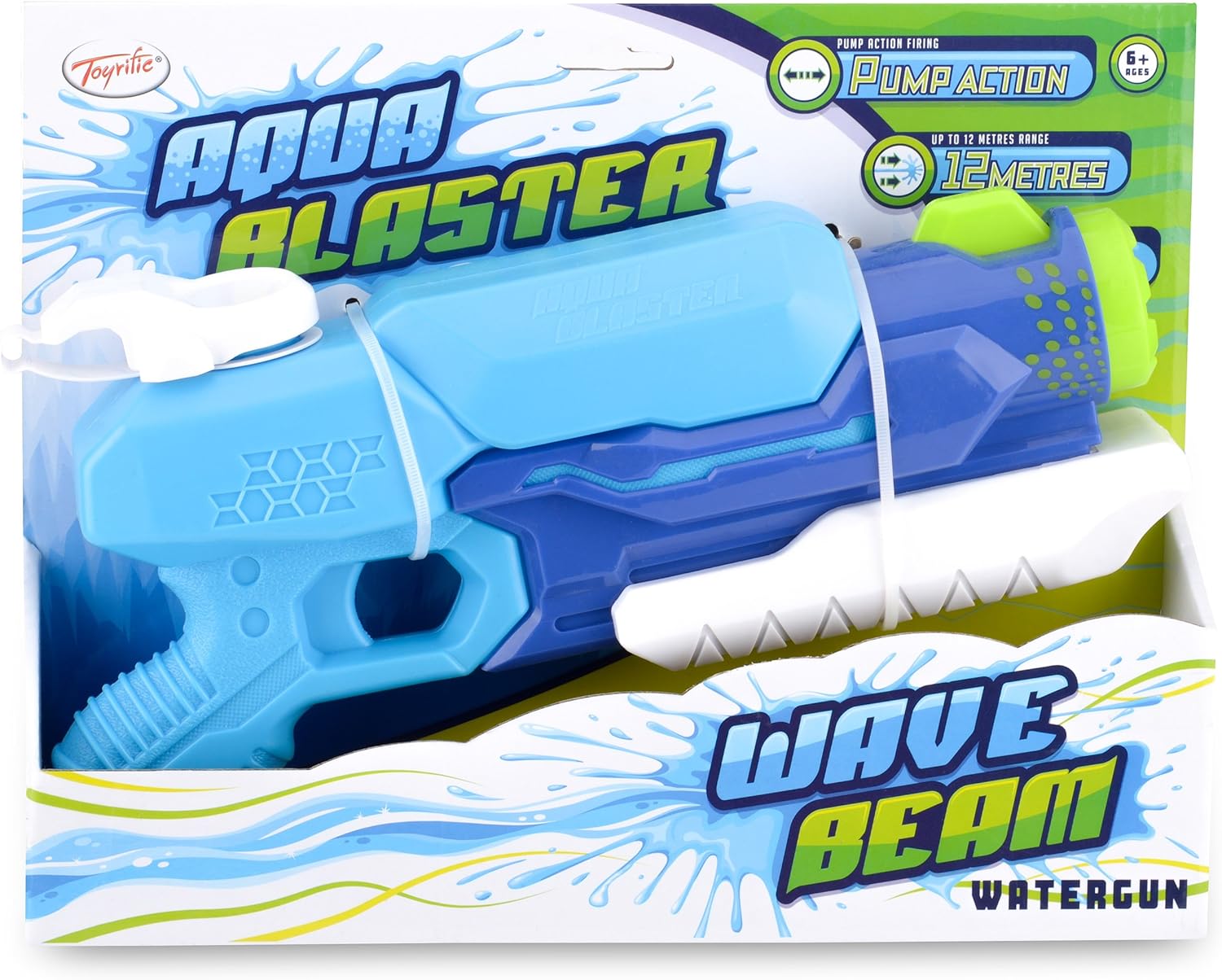 Toyrific Aqua Blaster Ice Beam Water Gun TopToy