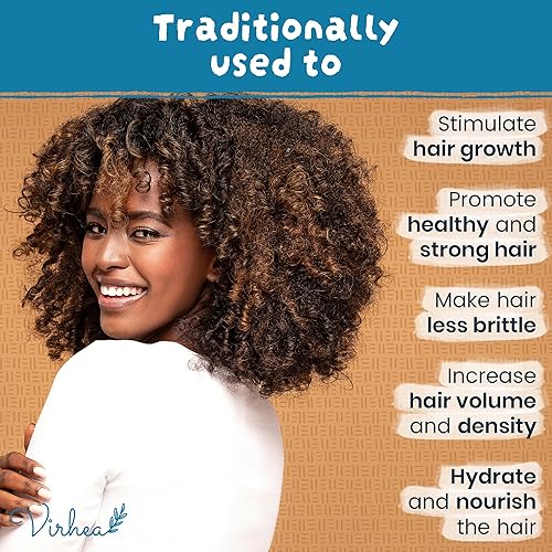 Miniatura 2 de Chebe Powder para cabello natural y 4C (3.5 oz  100 g) - Auténtico tratamiento africano para el crecimiento del cabello de Chad - Mascarilla