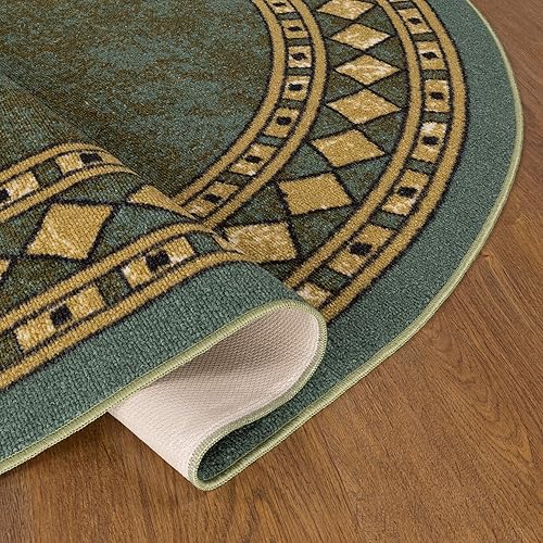 Miniatura 76 de Antep Rugs Alfombras modernas con bordes de 2 x 7 pies antideslizantes (antideslizante) de perfil bajo con parte trasera de goma para interiores