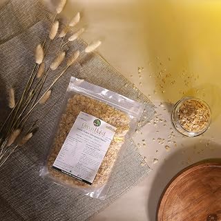 GreenHabit Jowar Flakes - Nutritious and Gluten-Free Sorghum Cereal - High Fiber Breakfast Vegan (Jowar Flakes, 500 gm)