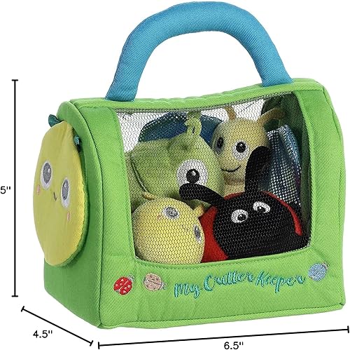 Miniatura 7 de Aurora® Engaging Baby Talk™ My Critter Keeper™ - Animal de peluche para bebé, delicia sensorial, aprendizaje interactivo, multicolor, 8 pulgadas