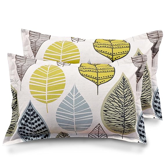 Ahmedabad Cotton Pillow Cover / Case Set (2 Pcs) - 18 x 27 inches