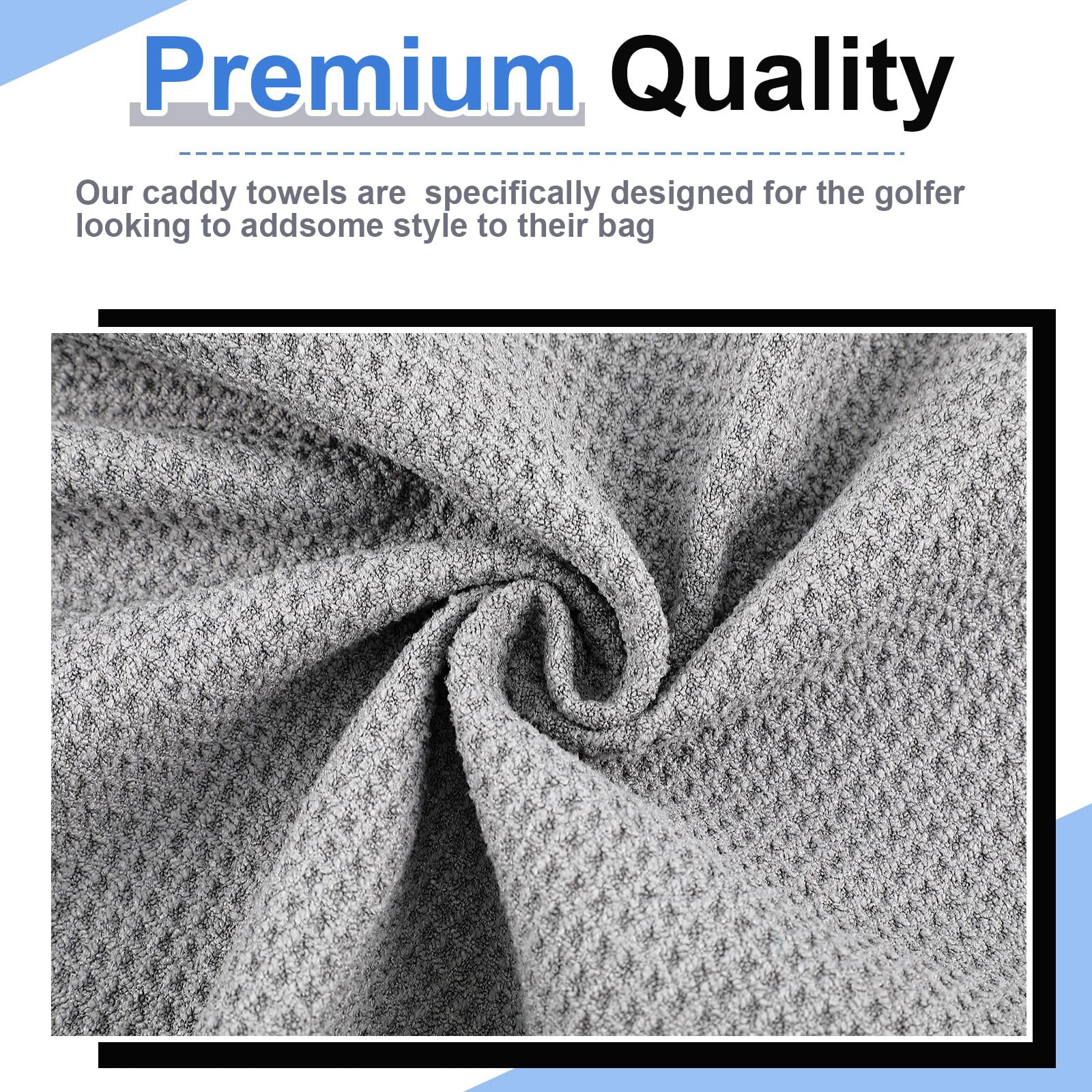 Amazon.co.jp: Mixweer 大型マイクロファイバーゴルフタオル 8枚