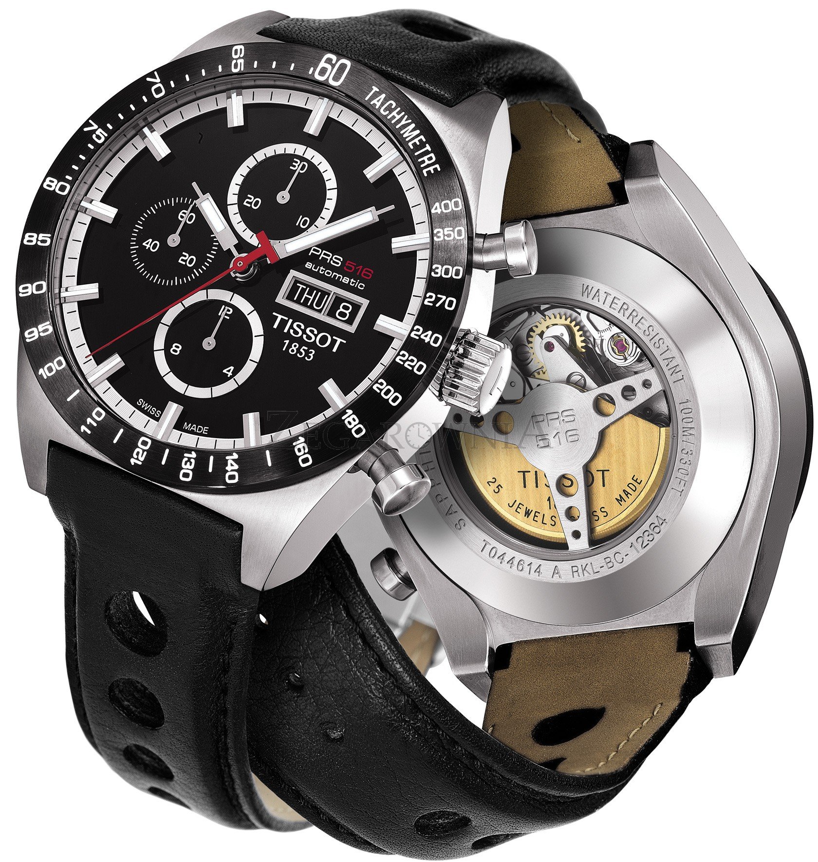 Tissot Men's T0446142605100 T-Sport PRS516 Automatic Black Day Date Dial  Watch - Buy Online - 2967046