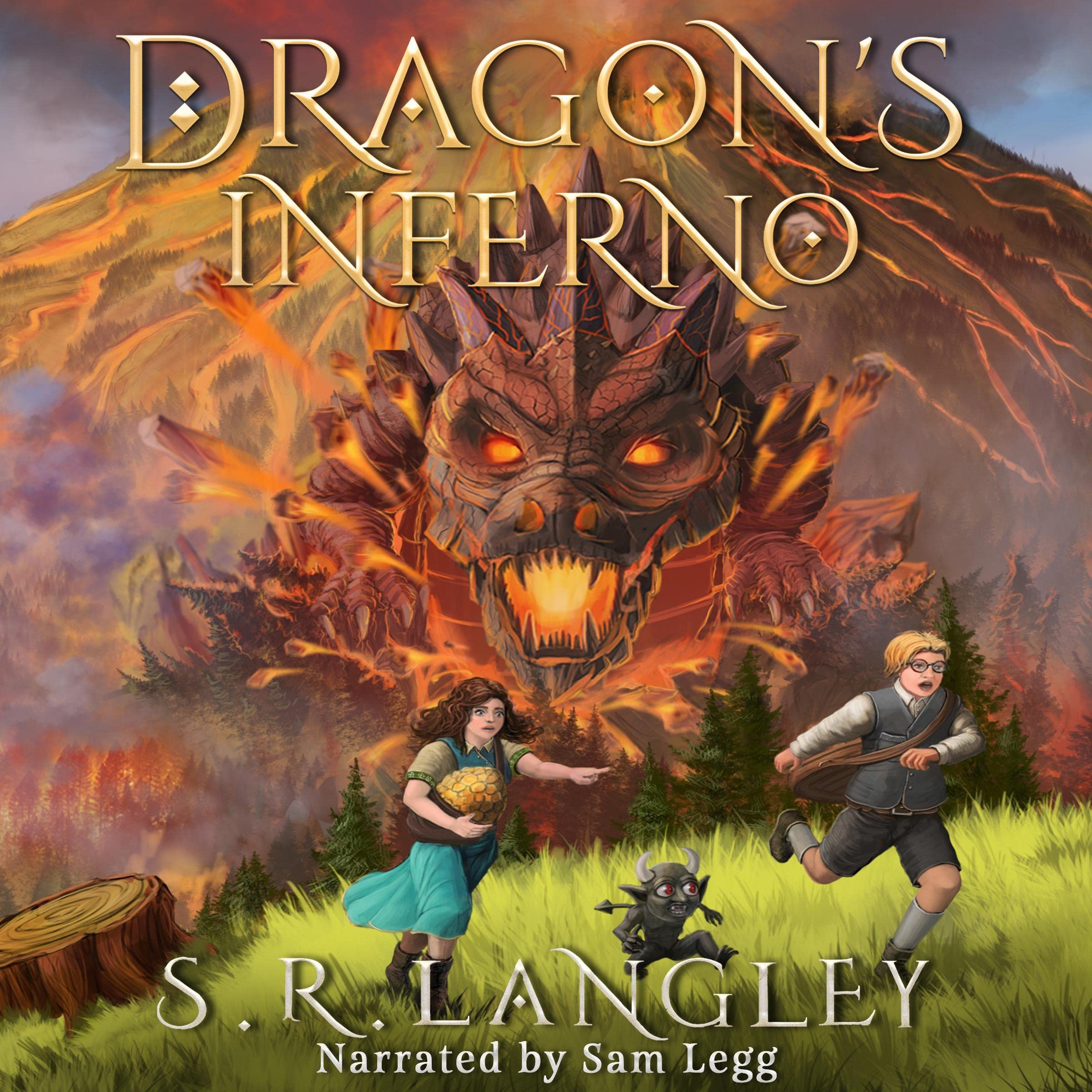 Cover art for Dragon's Inferno: Dragon's Erf, Book 2