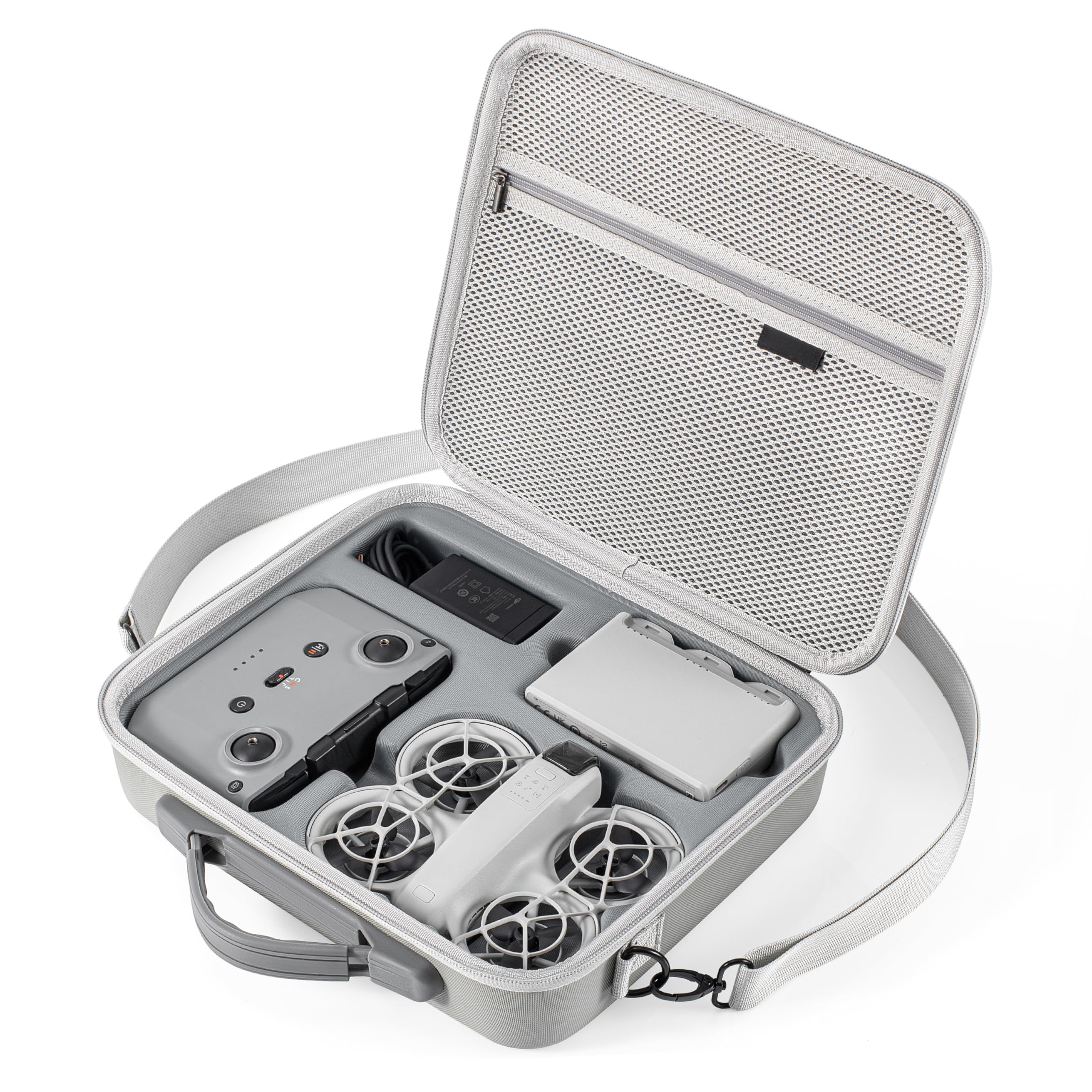 STARTRC PHOTO Neo Carrying Case for DJI Neo Accessories Portable PU Travel Storage Protective Bag With Shoulder