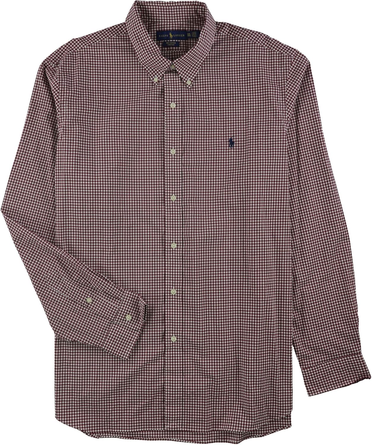 polo ralph lauren men's classic fit stretch poplin shirt