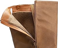 Vista 4 de DREAM PAIRS Botas de equitación hasta la rodilla para mujer de pantorrilla ancha