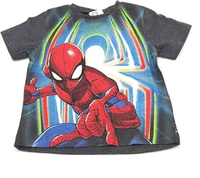 Débardeur Spider-Man Gris Taille 4 Pour Garçon - 100% Coton, Sans Manches
