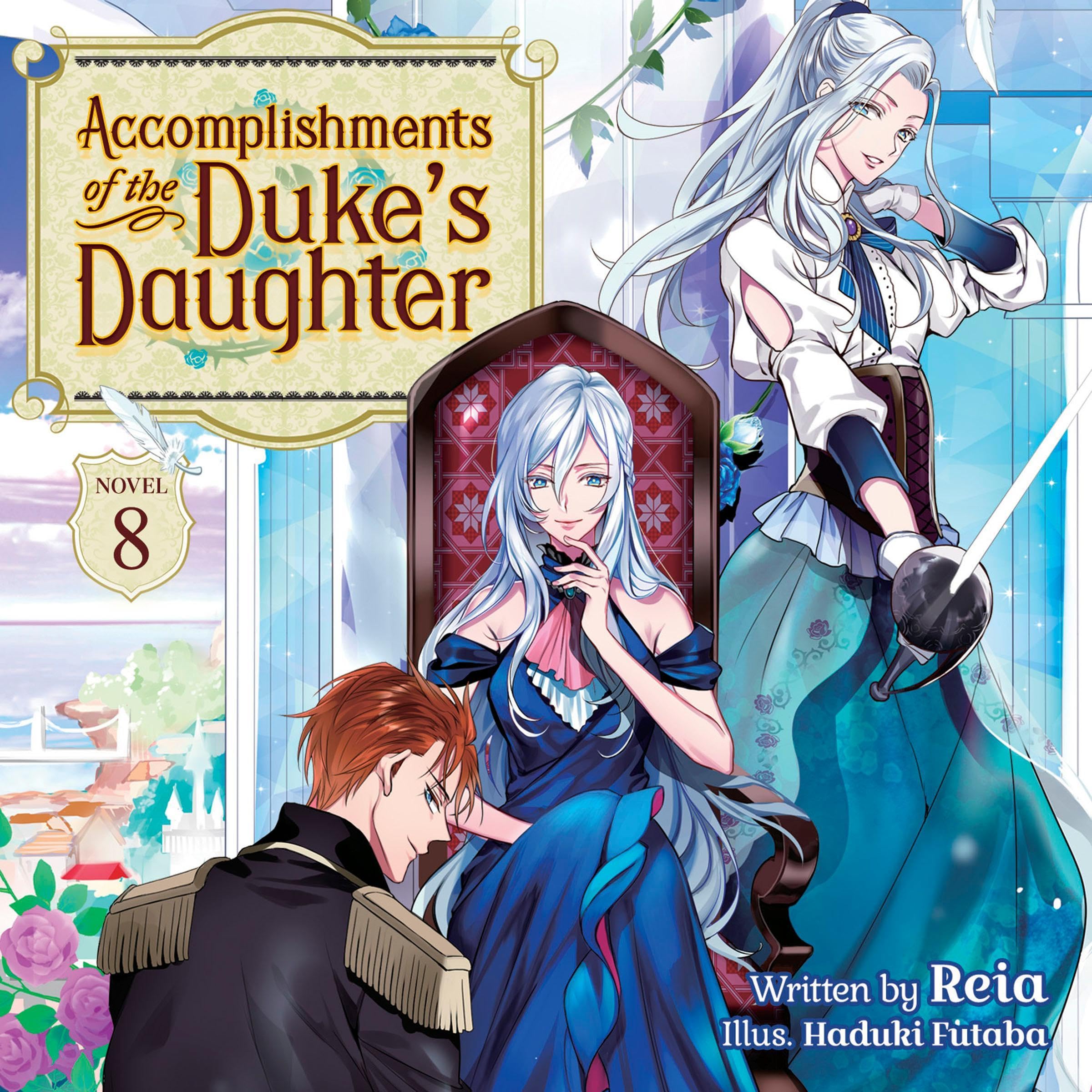 Cover art for Accomplishments of the Duke's Daughter, Vol. 8