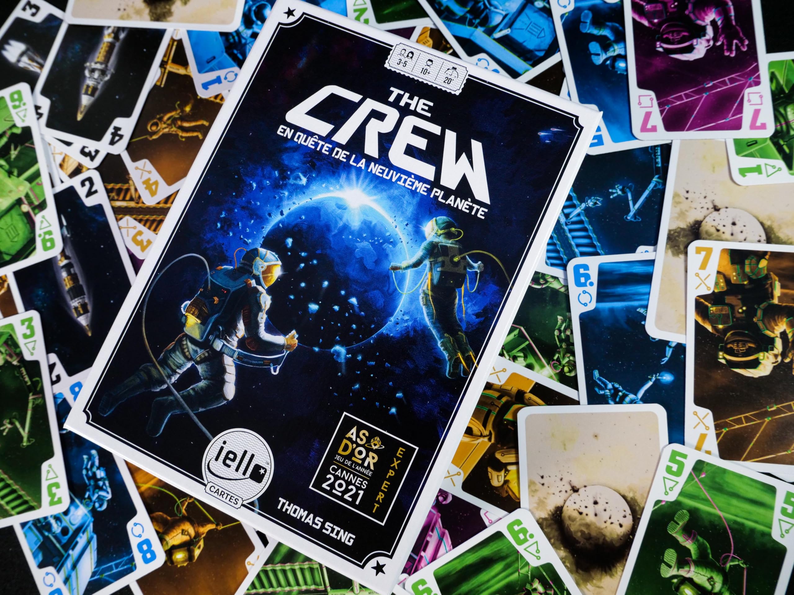 The Crew : Mission Sous-Marine – Jeu De Cartes Coopératif – 96 Missions – 3-5 Joueurs – Dès 10 Ans