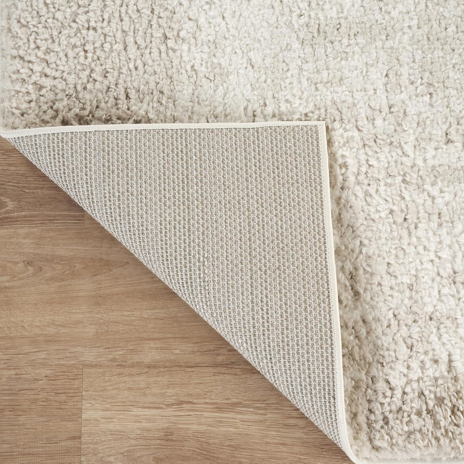 Abani Lisbon Collection Beige Area Rug, 4' x 6' – Geometric Design, Non-Shedding, Easy to Clean, Durable for Living Rooms, Bedrooms & Offices, Pet & Kid Friendly