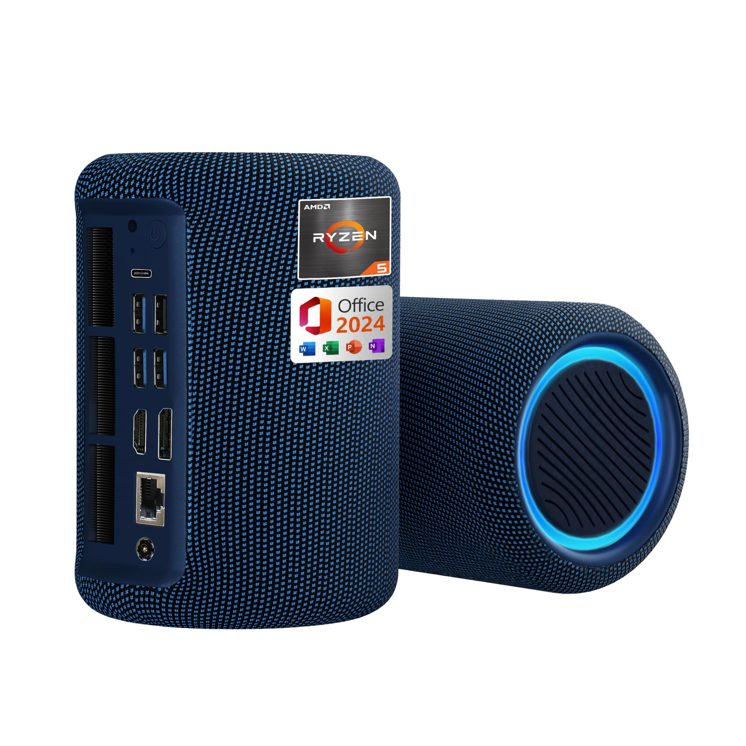 Amazon.co.jp: Fsjun ミニPC 2024 office搭载&Win 11 Pro AMD Ryzen5