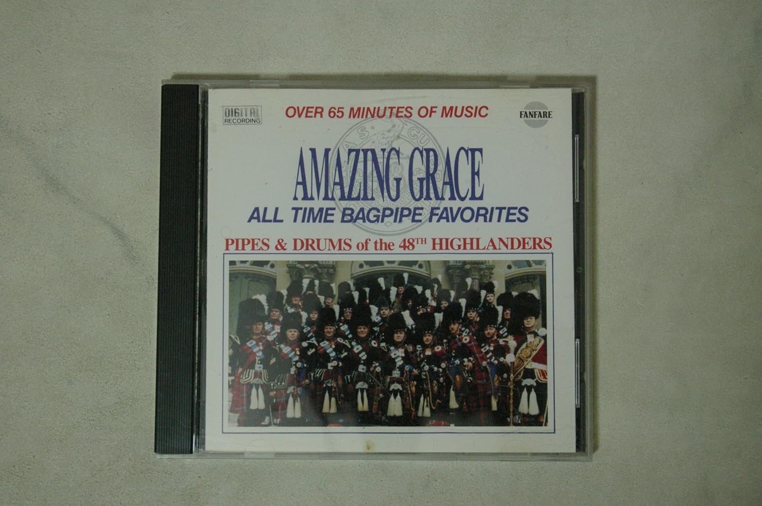 Amazing Grace All Time Bagpipe Favorites Amazon.ca Music