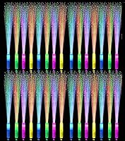 Vista 1 de Paquete de 30 varitas LED de fibra óptica, barras luminosas a granel con 3 modelos intermitentes para Navidad, día de San Valentín, conciertos