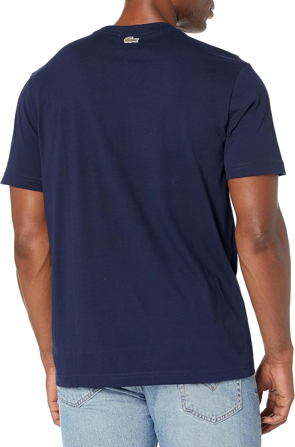 Lacoste Mens Heavy Cotton T-Shirt - Image 2