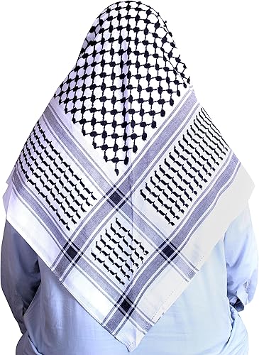 Bufanda Militar Shemag Táctica Desierto Keffiyeh Cabeza Cuello Bufanda Árabe Árabe Redondo Plegado Hombres Envoltura para la Cabeza Ultra Suave