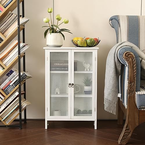 Miniatura 2 de COLLECTIVE HOME - Gabinete de almacenamiento, gabinete organizador de 30 pulgadas, gabinete de baño de madera maciza con 2 puertas, ya montado, 20 x