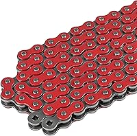 Vista 3 de Caltric Cadena de transmisión roja compatible con Honda Cb750 Nighthawk 750 1991-2003