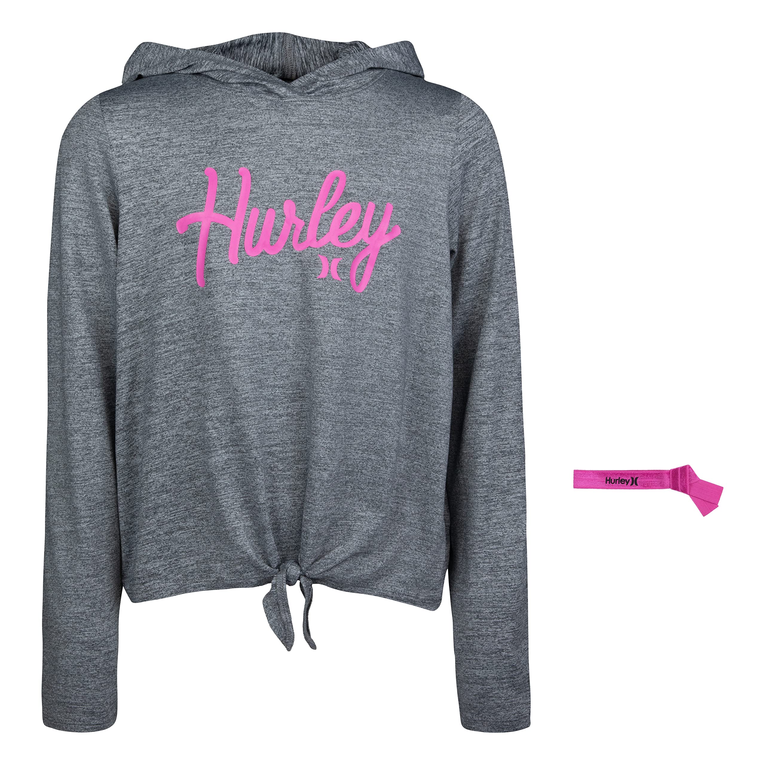 Hurley Girls' Long Sleeve Hooded Top