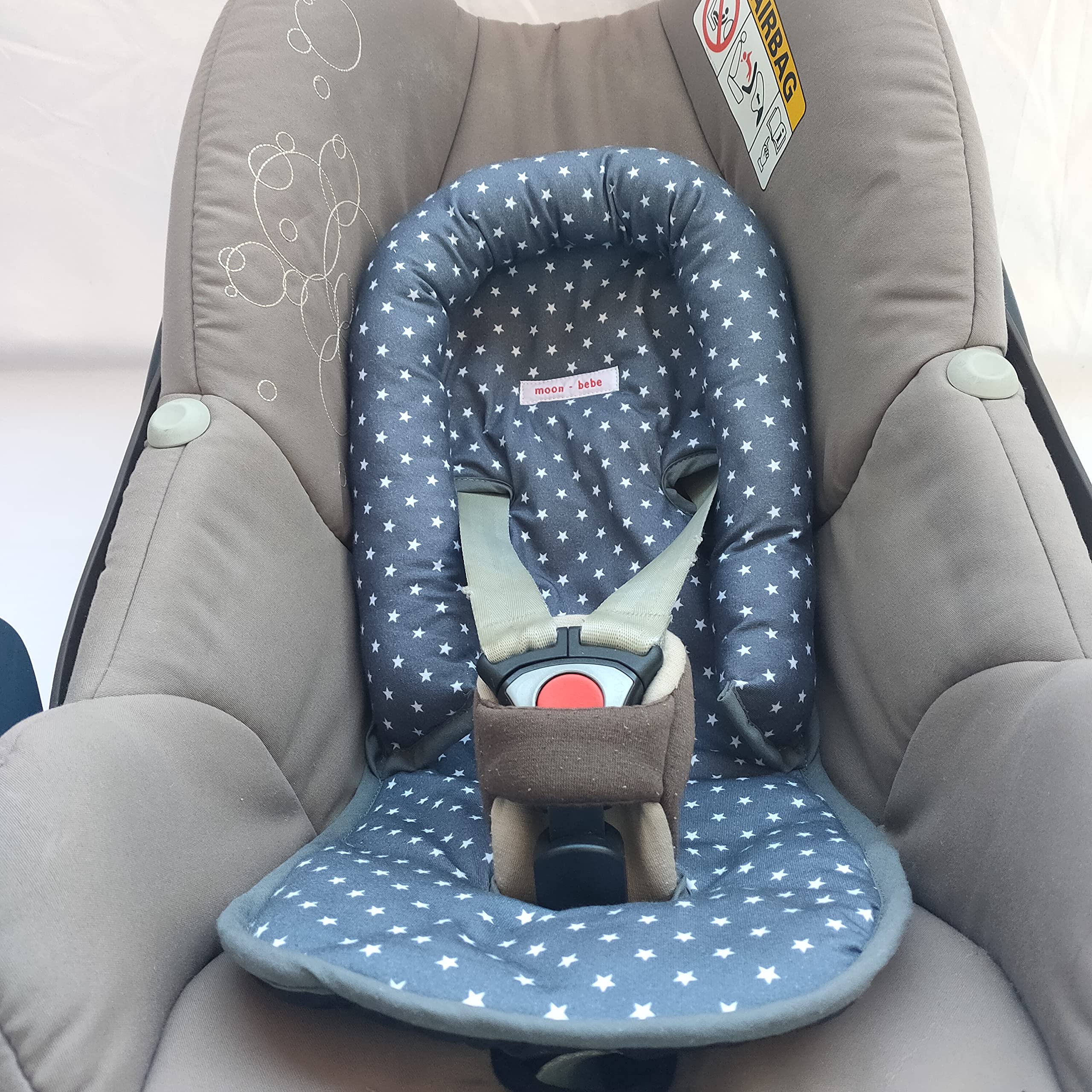 MOON-BEBE Riduttore universale MaxiCosi, seggiolino per auto e passeggino (BIEG)