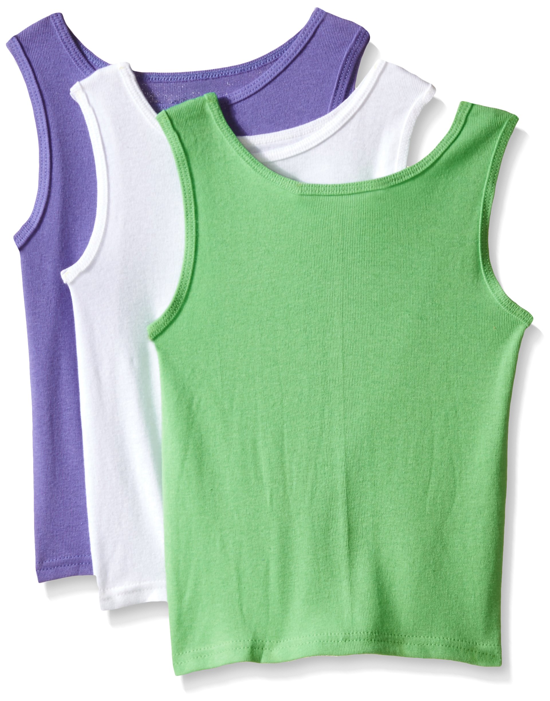 Fruit of the Loom Little Girls' Wardrobe Tank(Pack of 3)