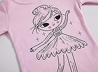 Vista 3 de Family Feeling Conjunto de pijama de manga larga, diseño 100% de algodón, para niños pequeños