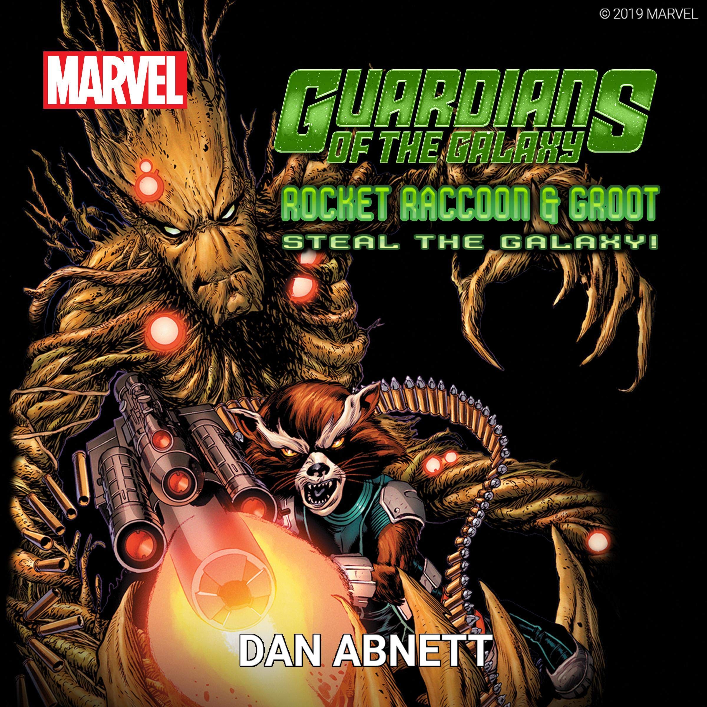 Cover art for Guardians of the Galaxy: Rocket Raccoon and Groot Steal the Galaxy!