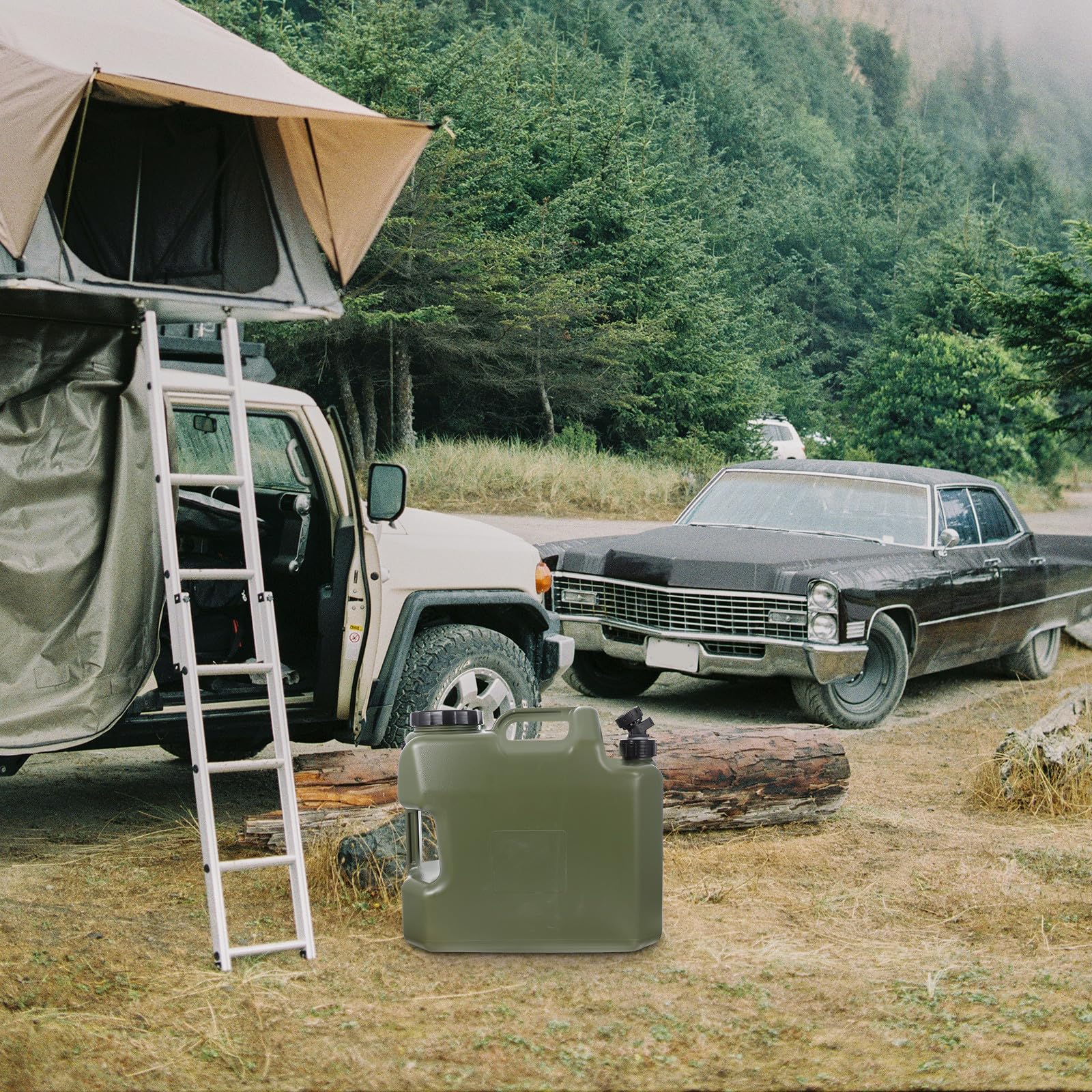 Tragbarer Wasserbehälter mit Griff 18l Pe für Camping und Jagd